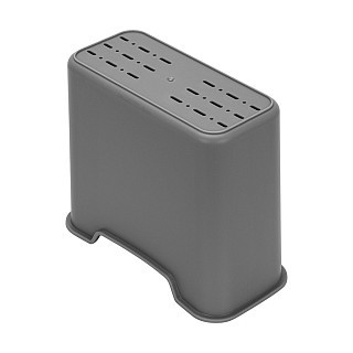 Сушка для посуду Fissman 42x31x24,4 см нержавіюча сталь, пластик (17081)