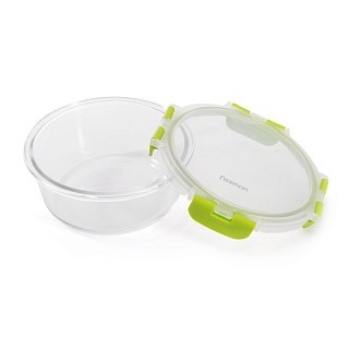 Контейнер с крышкой Fissman 15x6 см / 600 мл (6498)