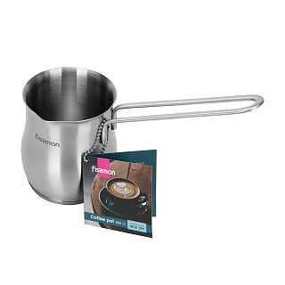 Турка для варки кофе Fissman 580 мл с индукционным дном нержавеющая сталь (3290)