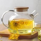 Заварочный чайник Fissman 1200 мл со стальным фильтром (6537)