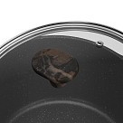 Каструля Fissman 20x9,3 см / 2,4 л EVOLUTION зі скляною кришкою литий алюміній з антипригарним покриттям (14580)