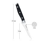 Нож обвалочный Fissman DEMI CHEF 12 см (2368)
