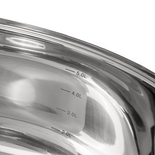 Каструля Fissman FELINA 24x14,5 см / 6,5 л. зі скляною кришкою нержавеющая сталь (5348) Каструля Fissman FELINA 24x14,5 см / 6,5 л. зі скляною кришкою нержавеющая сталь (5348)