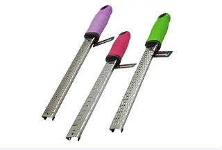 Терка на ручке плоская Fissman 32x3 см - 3 вида лезвий в ассортименте. (7195)