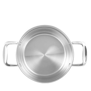 Кастрюля Fissman NORDIA 18x10 см / 2,5 л с крышкой (5372)