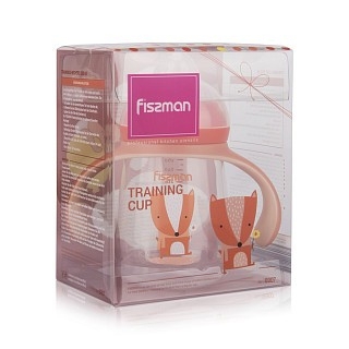 Пляшка для годування Fissman 260 мл з ручками (6907)