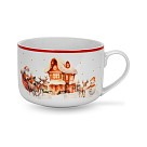 Кружка Fissman 700 мл NEW YEAR порцеляна (13763)