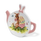 Блюдце Fissman HAPPY EASTER 11,5х10 см доломіт (0442)