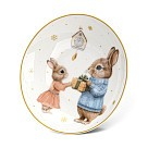 Блюдце Fissman MIRACLE 10 см фарфор (16024)