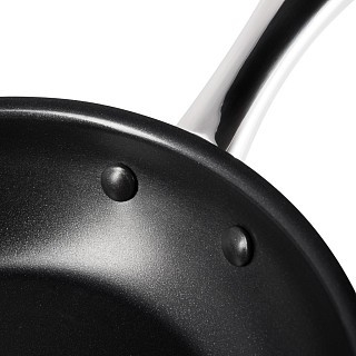 Сковорода Fissman FORCE 24x5 см с индукционным антипригарным дном алюминий (5465)