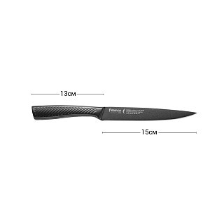 Универсальный нож Fissman SHINAI graphite 15 см (2484) Универсальный нож Fissman SHINAI graphite 15 см (2484)