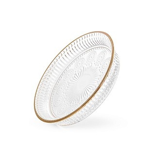 Тарілка Fissman 18 см скло (19098)