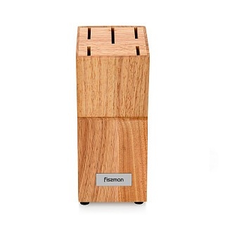 Набор ножей Fissman 6 предметов PASCUAL в деревянной подставке X30Cr13 сталь (2773)