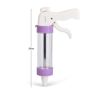 Кондитерський шприц з набором Fissman (13 дисків для печива і 6 насадок для крему) (7181) Кондитерський шприц з набором Fissman (13 дисків для печива і 6 насадок для крему) (7181)