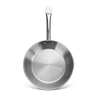 Сковорода 28x6,5 см Fissman нержавеющая сталь (5437)