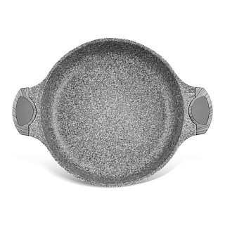 Сотейник Fissman PRESTIGE 28x8 см / 4,1 л со стеклянной крышкой (5043)