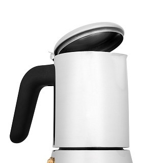 Гейзерная кофеварка Fissman на 6 порций/300 мл нержавеющая сталь (3245) Гейзерная кофеварка Fissman на 6 порций/300 мл нержавеющая сталь (3245)