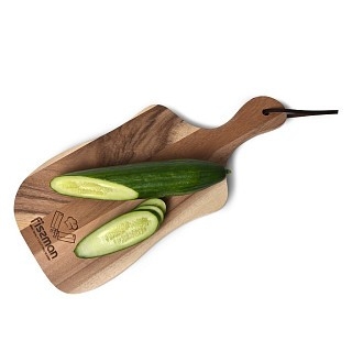 Обробна дошка Fissman 38x17x2см акація (8044)