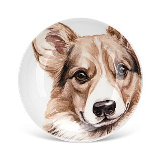 Тарілка Fissman DOGS 10 см порцеляна (16074)