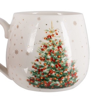 Кружка Fissman CHRISTMAS 440 мл фарфора (14024)