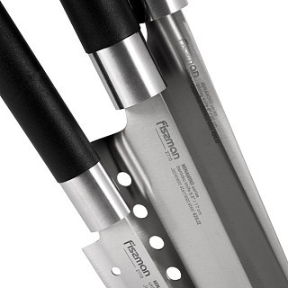 Набір ножів Fissman 3 придметів MINAMINO 420J2 сталь (2710) Набір ножів Fissman 3 придметів MINAMINO 420J2 сталь (2710)