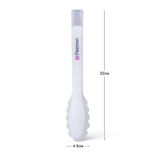 Щипці для салату Fissman 23 см BIANCA (1441)