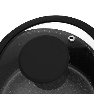 Ківш Fissman 16x8 см / 1,45 л ADELINA зі скляною кришкою алюміній з антипригарним покриттям (14626) Ківш Fissman 16x8 см / 1,45 л ADELINA зі скляною кришкою алюміній з антипригарним покриттям (14626)