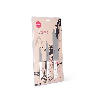 Набор ножей Fissman 3 признаков YAMAZAKI 420J2 сталь (2712)