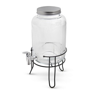 Діспенсер Fissman для напоїв 3,9 л скло (16397) Діспенсер Fissman для напоїв 3,9 л скло (16397)