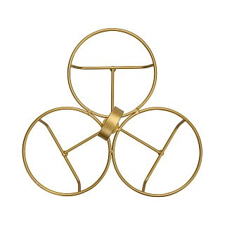 Минажница Fissman 21х21х16,7 см на стальной подставке фарфора (16110)