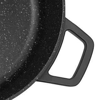 Сотейник Fissman зі скляною кришкою FILOMENA 26x7 см 2,6 л зі скляной кришкою алюміній з антипригарним покриттям (14537)