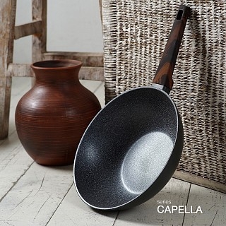Сковорода-вок Fissman CAPELLA 28x8,5 см / 3,5л (14956) Сковорода-вок Fissman CAPELLA 28x8,5 см / 3,5л (14956)