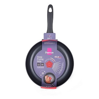 Сковорода глубокая Fissman 26x7см VELIA алюминий с антипригарным покрытием (14558) Сковорода глубокая Fissman 26x7см VELIA алюминий с антипригарным покрытием (14558)