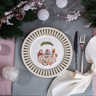 Тарелка Fissman MIRACLE 27 см фарфор (16012)