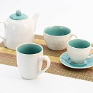 Кухоль Fissman CELINE 350 мл, колір лазурний кераміка (6224)