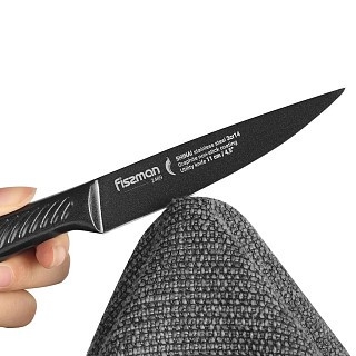 Универсальный нож Fissman SHINAI graphite 11 см (2489) Универсальный нож Fissman SHINAI graphite 11 см (2489)