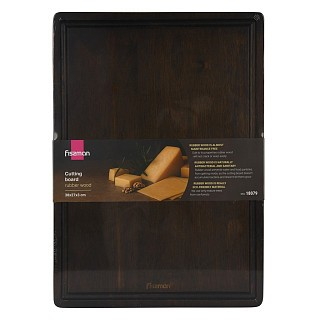 Обробна дошка Fissman 38x27x3,0 см дер. гівея (18079)