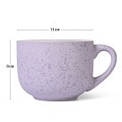 Кружка Fissman 450 мл, цвет сиреневый (6085)