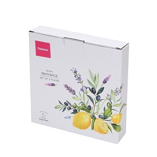 Набір з 2-х тарілок Fissman 21 см PROVENCE порцеляна (13620)