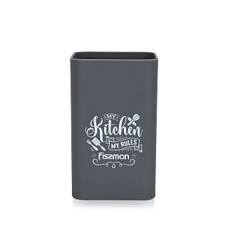 Набір кухонних інструментів Fissman 9 предметів FLORENTIN с буковими ручками силікон (17293)