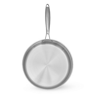Сковорода глубокая Fissman AETERNUM 28x7,5 см нержавеющая сталь (15110)