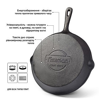 Пательня-гриль Fissman 18x4 см (4067) Пательня-гриль Fissman 18x4 см (4067)