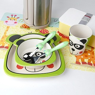 Детский набор Fissman "ПАНДА" 3 пр. (9493) Детский набор Fissman "ПАНДА" 3 пр. (9493)