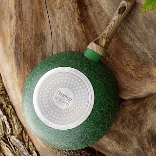 Сковорідка ВОК Fissman MALACHITE 28x8 см (4315) Сковорідка ВОК Fissman MALACHITE 28x8 см (4315)