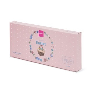 Блюдо прямоугольное Fissman HAPPY EASTER 35,5х14 см доломит (0436)