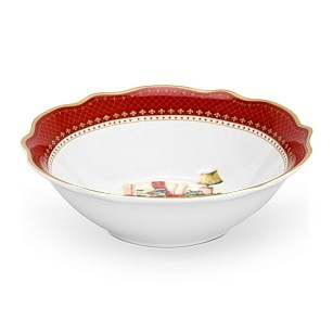 Салатник Fissman CHRISTMAS EVE 15,5x5 см фарфор (16030)