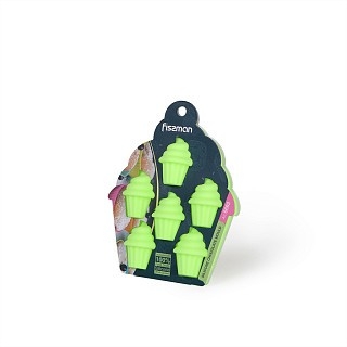 Форма для льда и шоколада Fissman 6 ячеек маффины 15x11,5 см (6693)