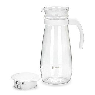 Глечик для напоїв з фільтром Fissman 1300 мл (6453) Глечик для напоїв з фільтром Fissman 1300 мл (6453)