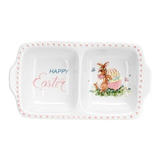 Минажница Fissman HAPPY EASTER 22,5х12,5 см доломит (0440)