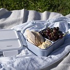 Ланч-бокс с двома відділенням Fissman 20x14x8 см / 1300 мл (6768)